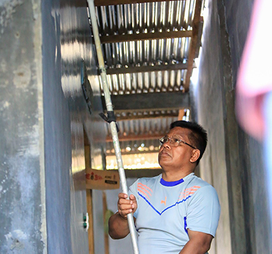 Menjadi Visi Misi Pemerintahannya, Aminullah Usman Terus Genjot Program Bedah Rumah