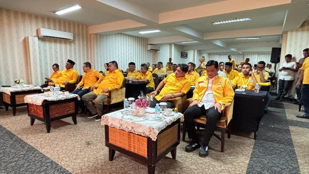 Golkar Aceh Gembleng 90 Anggota Dewan, Siapkan Strategi Menang Pemilu di Era Digital - Serambinews.com