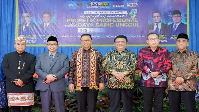 Kuliah Umum di Lampung, Ini Tiga Pesan Anies Baswedan Kepada Mahasiswa Hadapi Persaingan Dunia Usaha