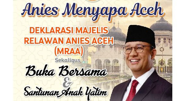 BREAKING NEWS - Anies Baswedan dan Sandiaga Uno Dikabarkan Berkunjung ke Aceh Hari Ini