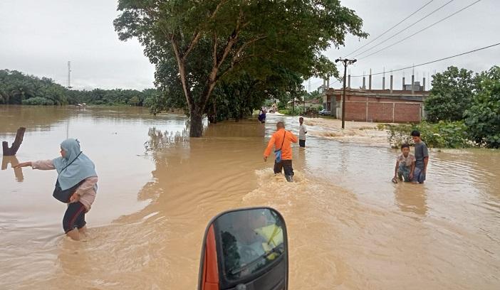 Dampak Banjir di Aceh Timur Bertambah Jadi 17 Desa, 1.335 KK Mengungsi