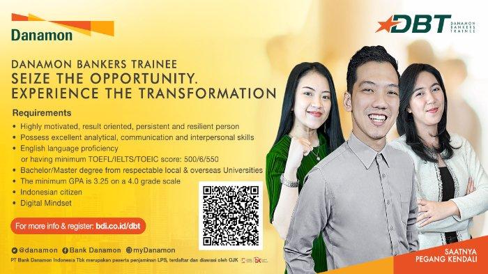 Lowongan Kerja Bank Danamon untuk S1 dan S2: Berikut Persyaratan dan Cara Daftarnya