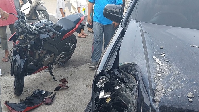 Tabrakan Beruntun Mobil Mantan Wakil Bupati Bireuen, Begini Kejadiannya