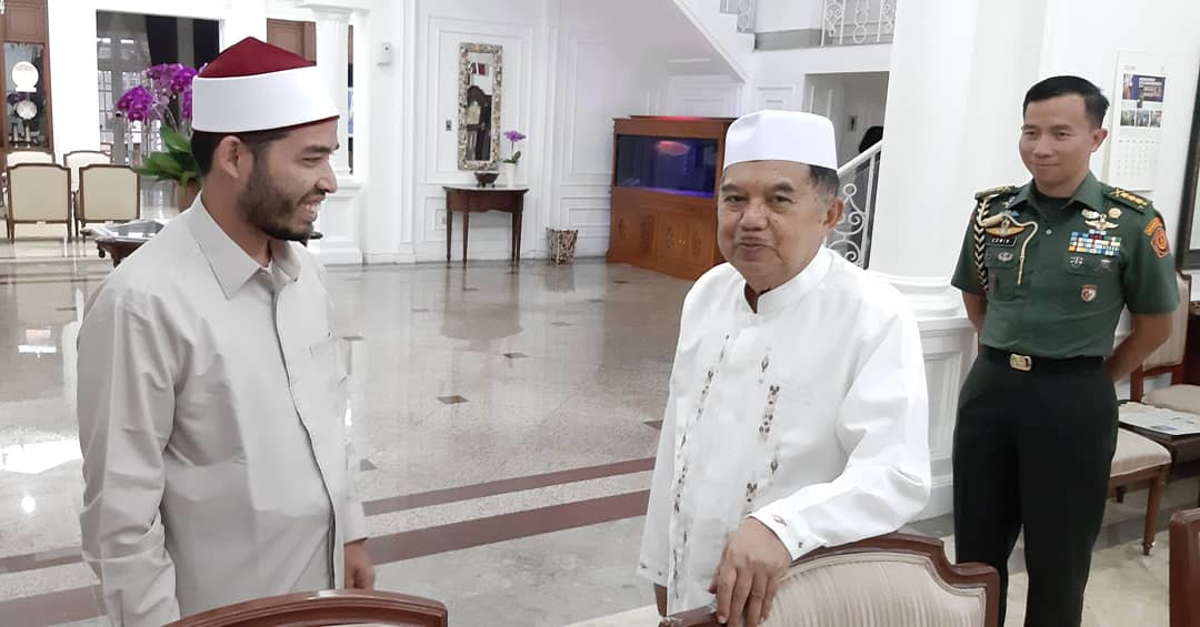 Dai Kondang Pidie Jumpa Wapres Jusuf Kalla di Jakarta, Diskusi Kemajuan Aceh