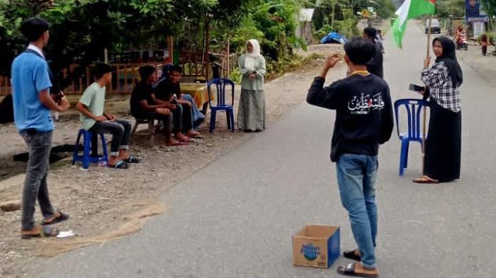 Pelajar dan Mahasiswa Tripa Makmur Galang Dana untuk Palestina
