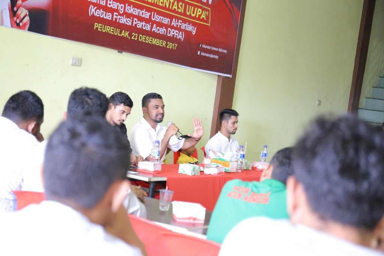 Dalam Dialog Kepemudaan, Ketua Fraksi PA: Banyak Pejabat di Pusat tak Baca UUPA