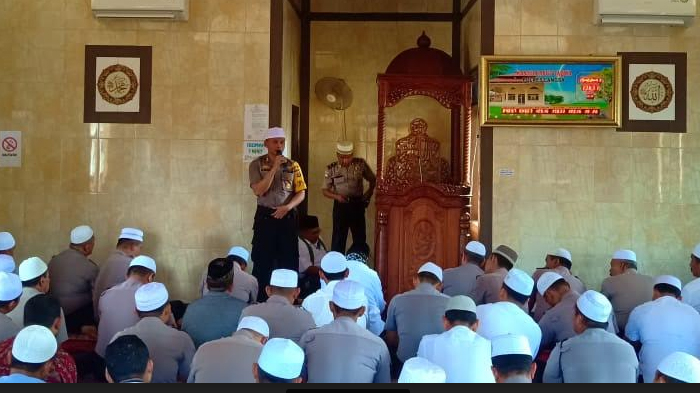 Jajaran Polres Langsa Gelar Zikir dan Doa Jelang Pelantikan Presiden