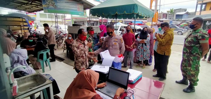 Capaian Vaksinasi Kecamatan Peudada Masih di Bawah 20 Persen, Ini program Muspika