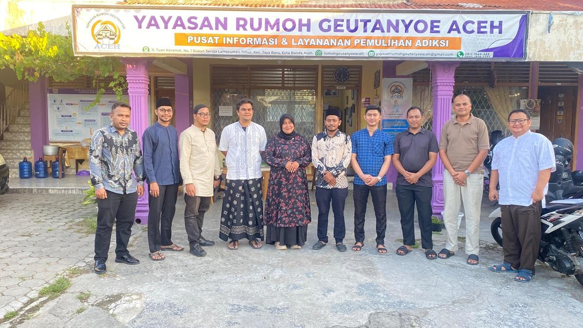 Bina Korban Pemakai Narkoba, Pemuda Dewan Dakwah Aceh dan Rumoh Geutanyoe Aceh Teken Kerja Sama - Serambinews.com