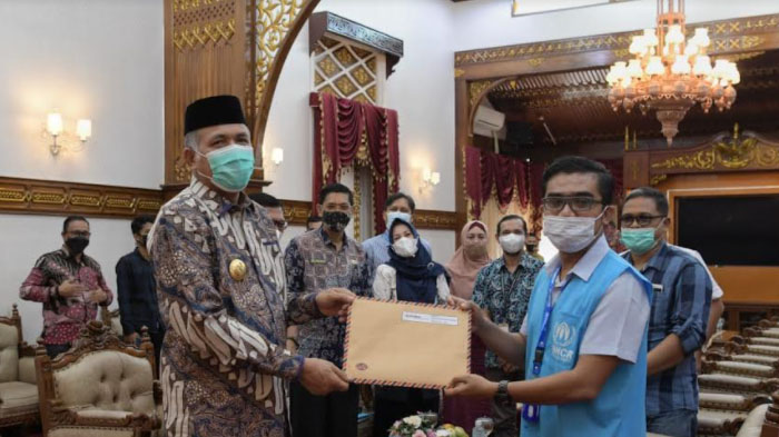 Gubernur Apresiasi Kiprah Organisasi Kemanusiaan Peduli Pengungsi di Aceh