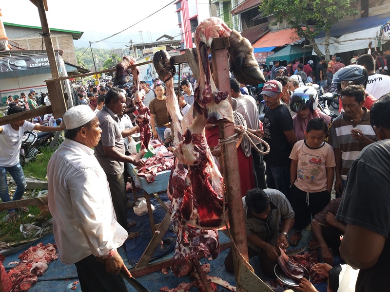 Harga Daging Meugang di Abdya Rp 180.000 - Rp 200 Ribu Per Kilogram, 3 Lokasi Ini tak Ada Penjualan