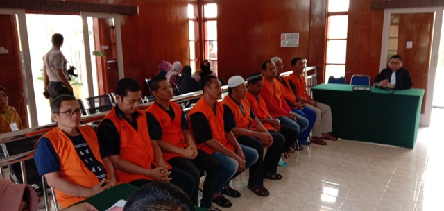 Ibrahim Hongkong Cs Disidang di PN Kualasimpang, Minggu Depan Masuk Agenda Tuntutan