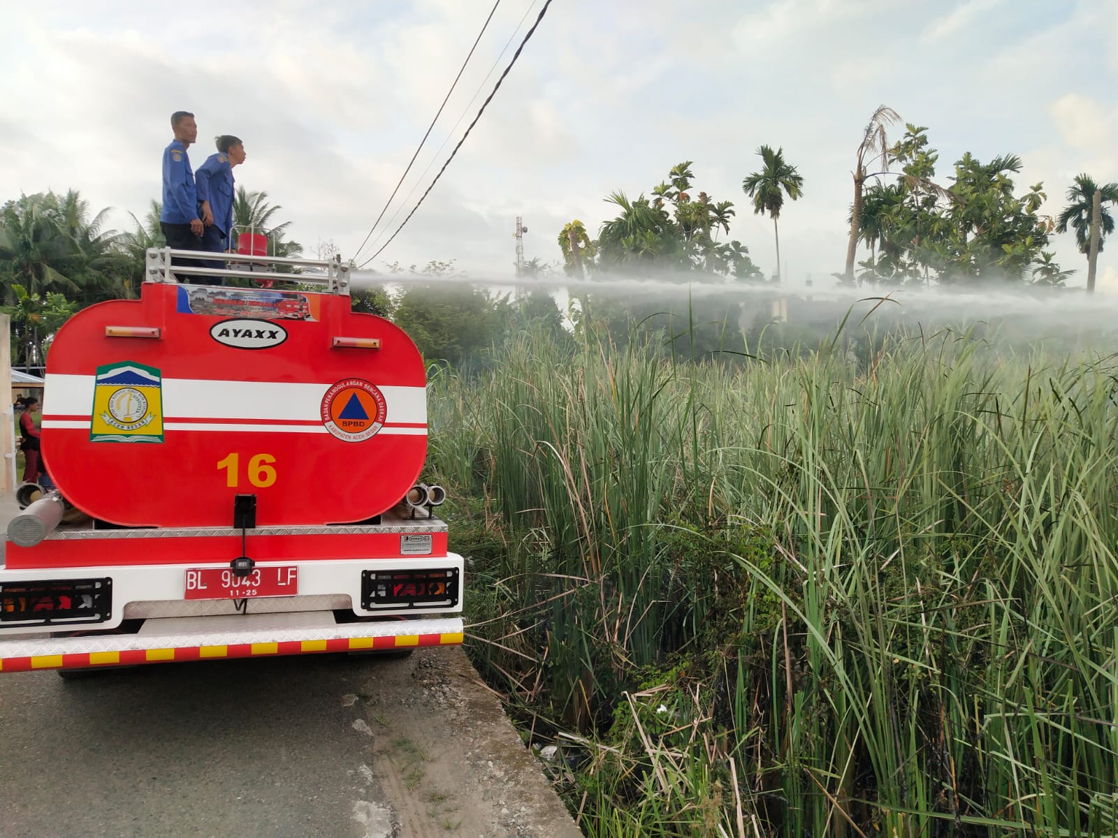 Lahan Ilalang di Payatieng Peukan Bada Terbakar, Luasnya Mencapai 900 Meter Persegi