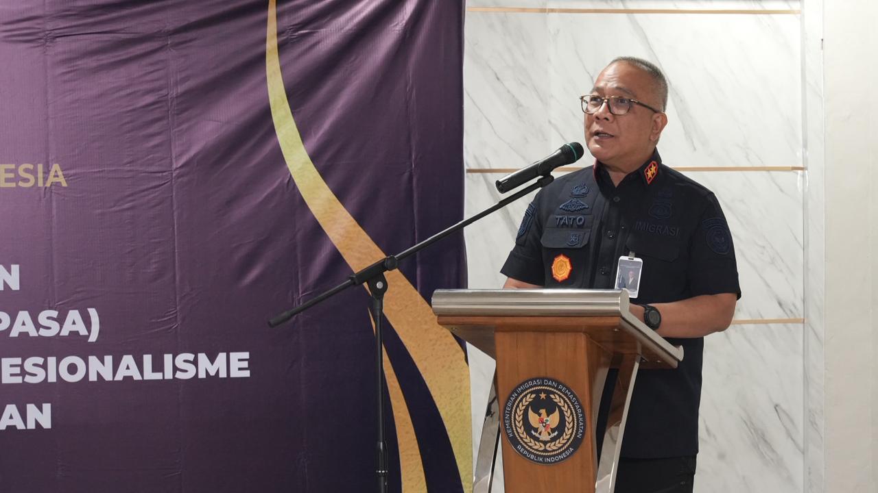 Kepala Kantor Wilayah Direktorat Jenderal Imigrasi Provinsi Aceh, Tato Juliadin Hidayawan.