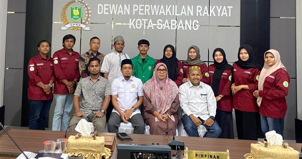 Mahasiswa STIS Sabang Pilih Audiensi, Titip Aspirasi Pendidikan ke DPRK