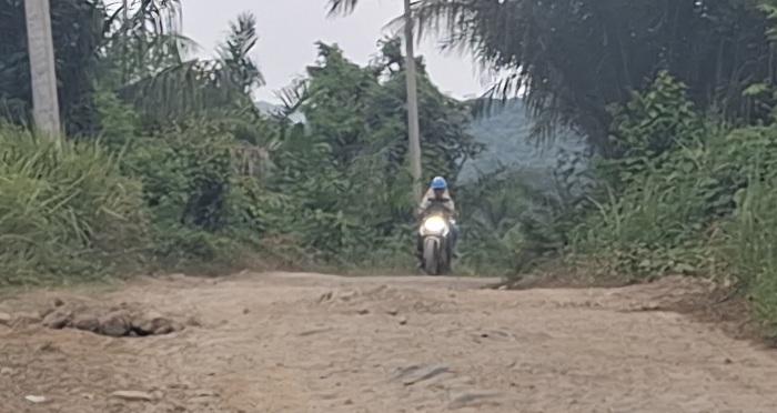 Ruas Jalan ke Bivak Krueng Simpo Bireuen Rusak Parah, Warga Sarankan Pakai Double Cabin ke Lokasi - Serambinews.com