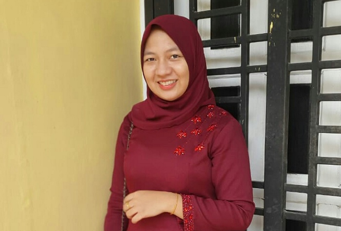 Jihan Fadhilah Mukti, Mahasiswi Hukum Pidana Islam Fokus Belajar di Rumah