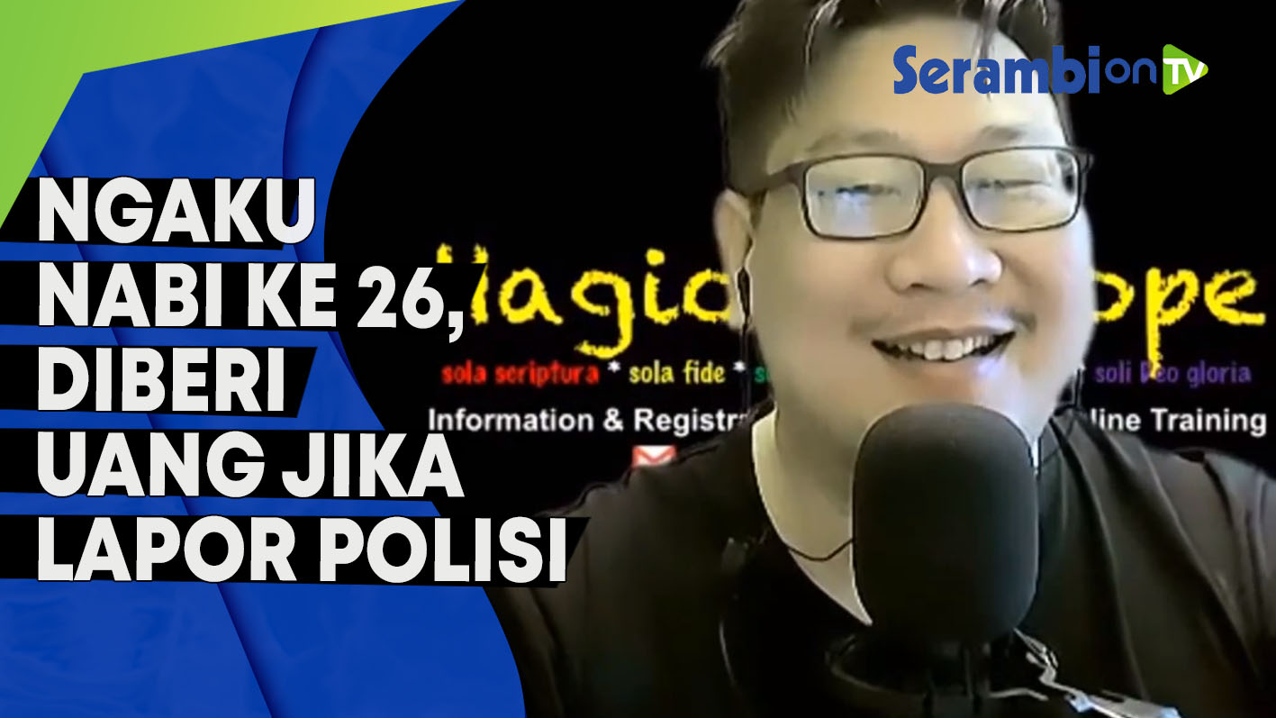 Hina Nabi Muhammad, Jozeph Paul Zhang Tantang Umat Islam Lapor ke Polisi, Siapkan Hadiah Rp 5 Juta