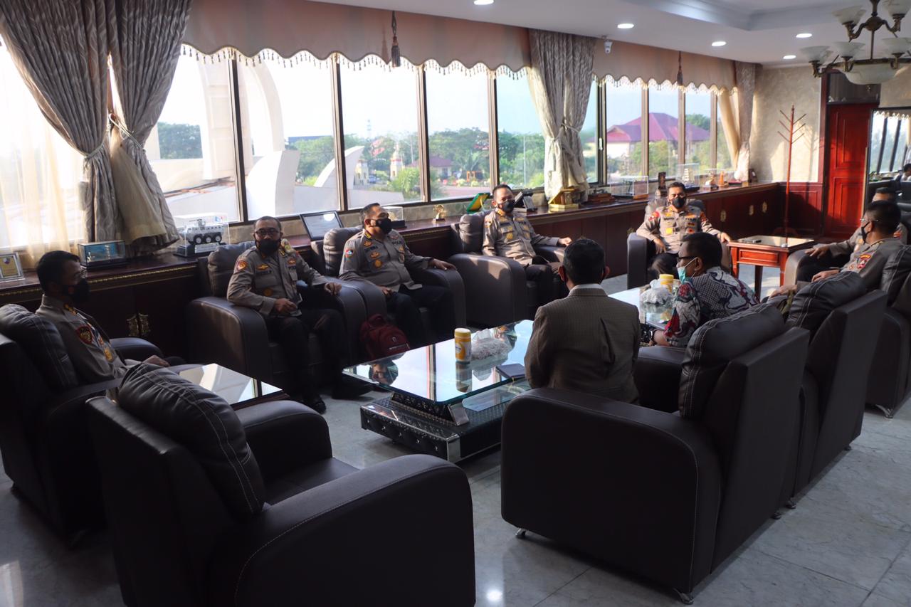 Bahas Radikalisme dan Terorisme, Tim Peneliti STIK Kunjungi Polda Aceh