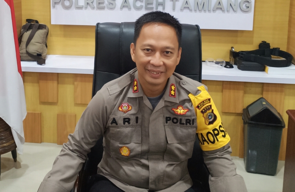 Polres Tamiang Buru Enam Tahanan Kabur