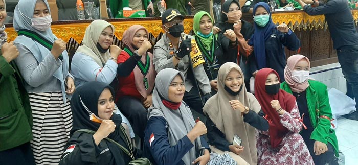 Usai Demo, Kapolres Pidie Berikan Apresiasi Kepada Pendemo, Jadi Referensi Bagi Kabupaten Lain