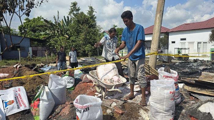 12 Ruko dan 2 Sepmor Ludes Terbakar di Pidie Jaya, Pedagang: Ini Ujian Besar Bagi Kami