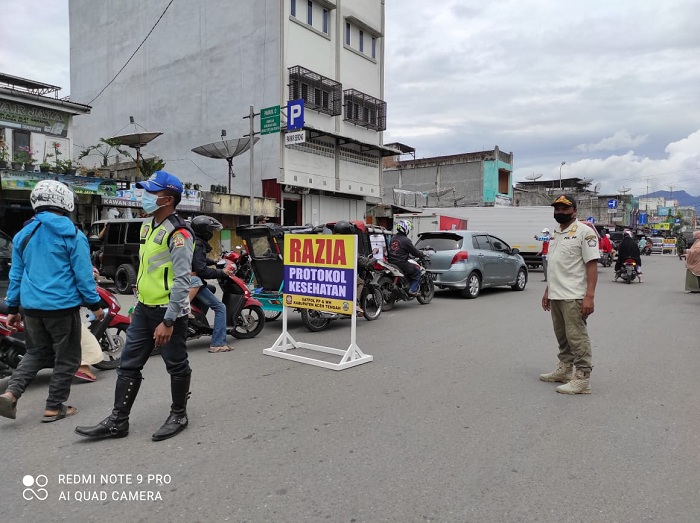Pemkab Aceh Tengah Kembali Memberlakukan Razia Protkes