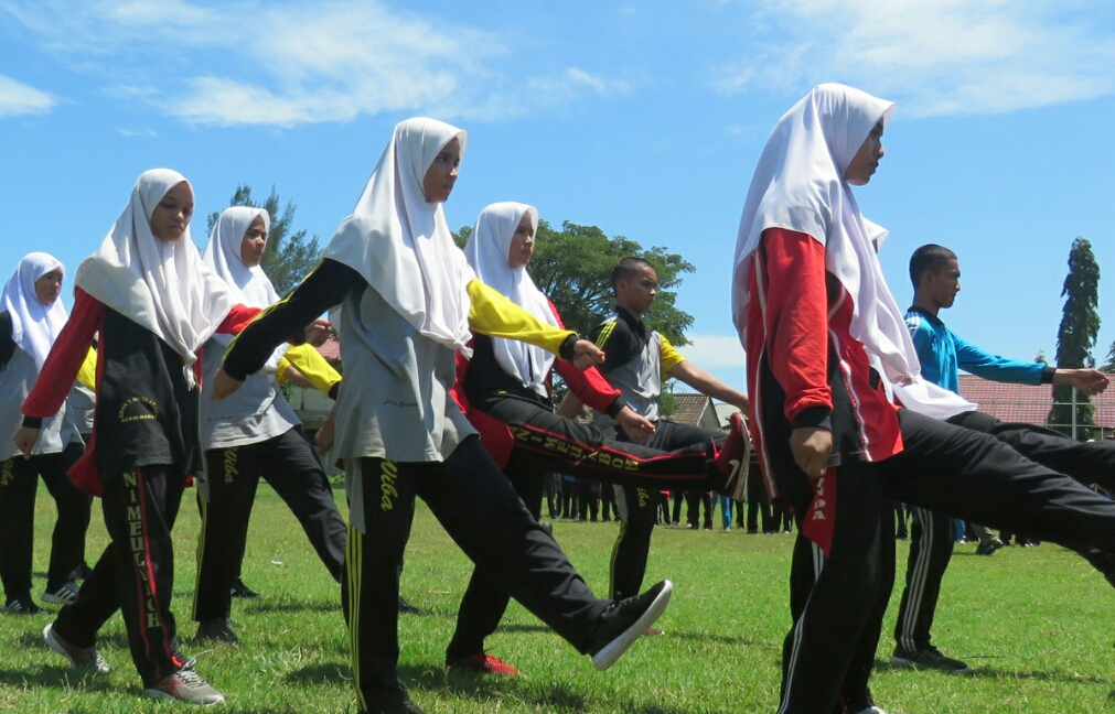Pemkab Aceh Barat Pusatkan Upacara HUT RI di Yonif 116/GS, PNS tak Hadir Potong TC 25 Persen