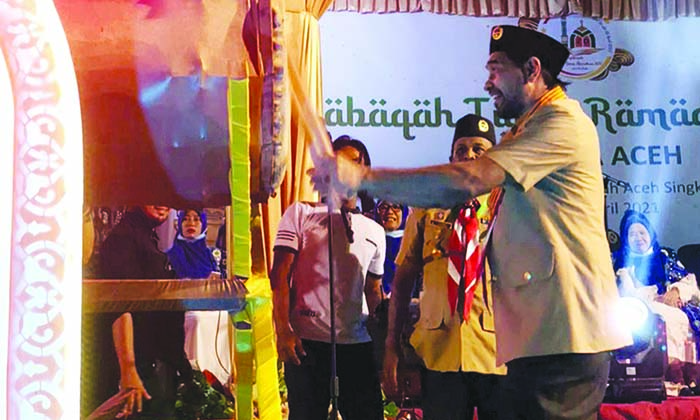 Mualem Buka Musabaqah Tunas Ramadhan Ke-20