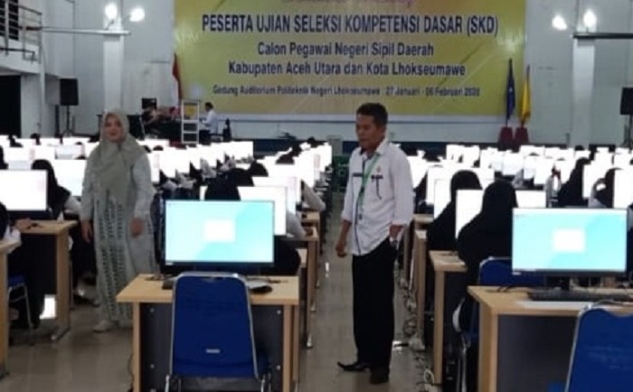 Ujian CPNS di Lhokseumawe Tuntas, Ini Jumlah Peserta yang Penuhi Passing Grade