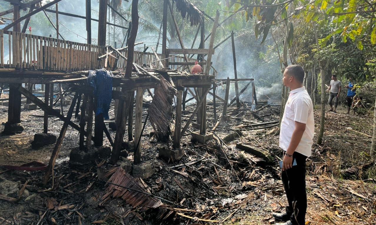 Dua Kandang Ayam Berskala Besar di Trienggadeng Ludes Terbakar, Kerugian Ditaksir Capai Rp 200 Juta