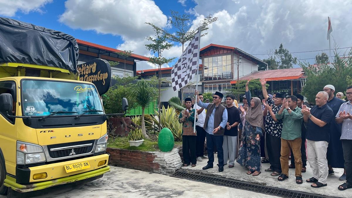 Bupati Aceh Tengah Haili Yoga Lepas Ekspor 19,2 Ton Kopi Gayo ke Inggris