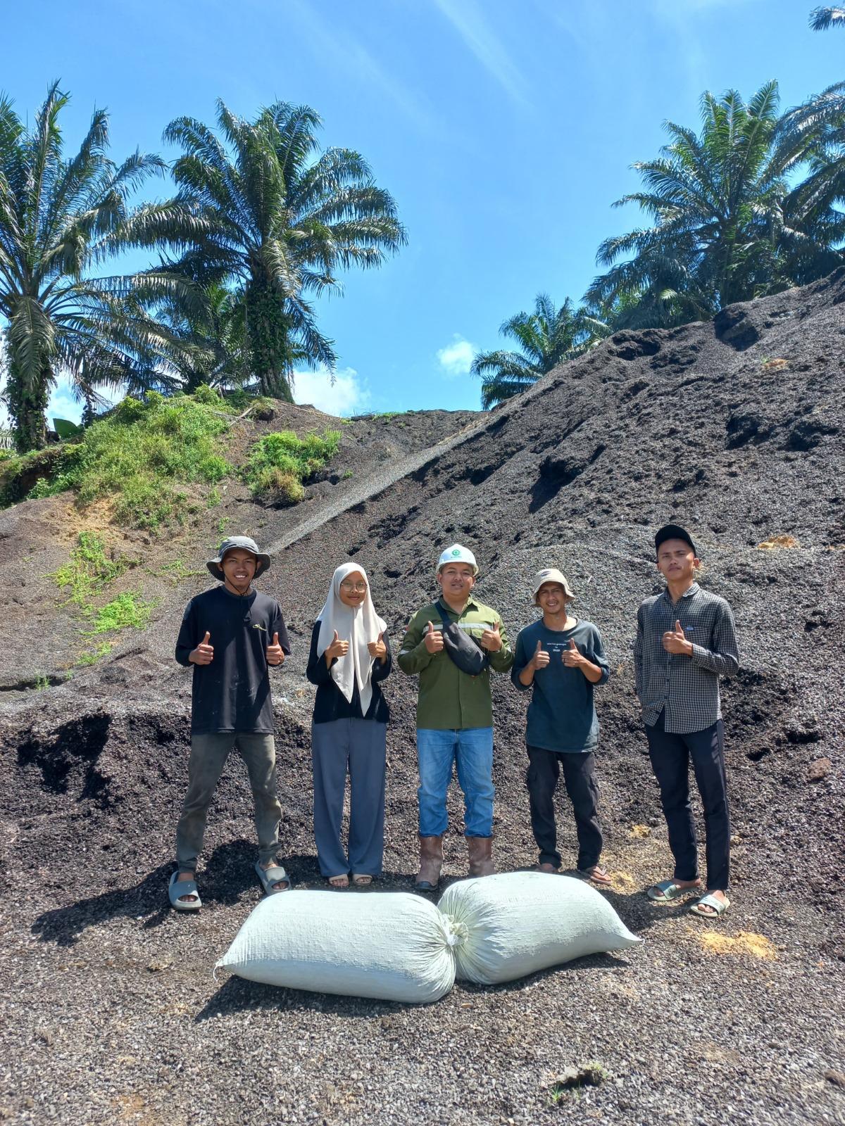 PT KTS Pelopori Pemanfaatan Limbah Cangkang Sawit Jadi Pupuk Organik