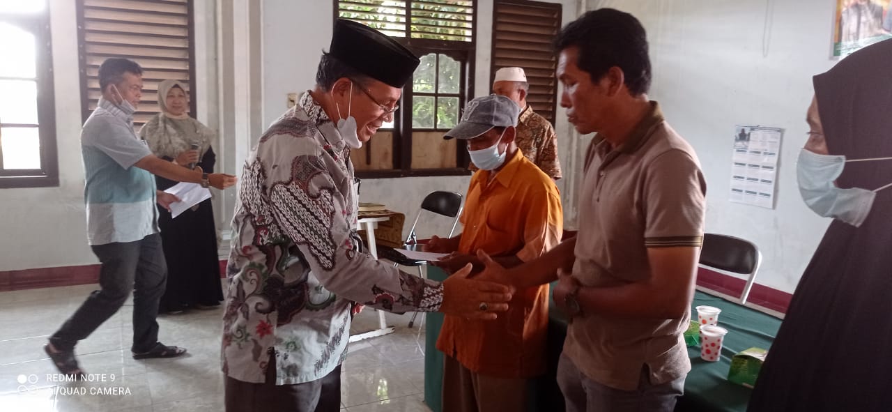Dongkrak Perekonomian Warga, Lazismu Aceh Salurkan Zakat Produktif Untuk Fakir Miskin di Meulaboh