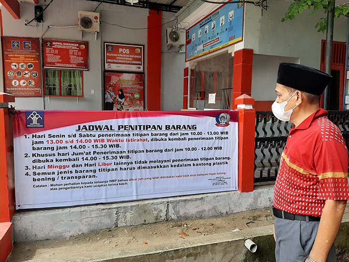 Selama Lebaran, Tak Ada Kunjungan Tatap Muka di LP Lhokseumawe, Hanya Boleh Video Call