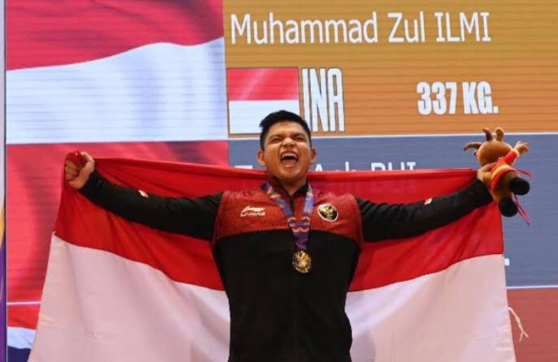 M Zul Ilmi, Peraih Medali Emas Angkat Besi dalam SEA Games Vietnam 2021 Asal Aceh, Mahasiswa USM