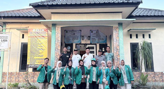 Mahasiswa USK KKN di 19 Gampong di Pidie, Pilihan Lokasi Ditentukan Perpurnas RI - Serambinews.com