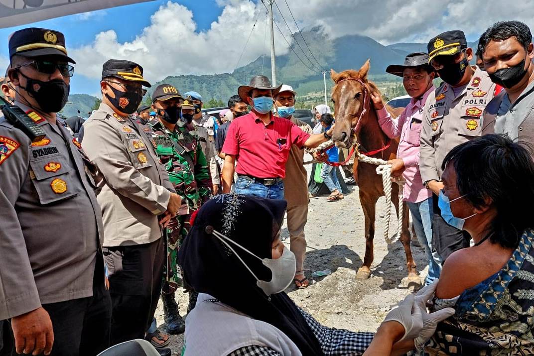 Baru Lima Hari, Kegiatan Latber Pacuan Kuda Mampu Habiskan 5.000 Dosis Vaksin