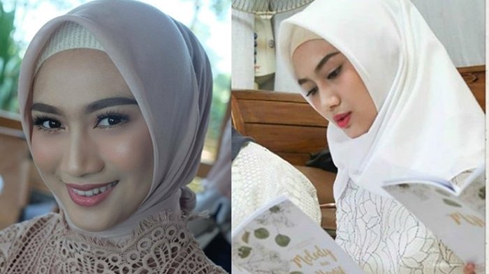 Melody JKT48 Gelar Pengajian Jelang Pernikahan, Terlihat Cantik dengan Busana Serba Putih