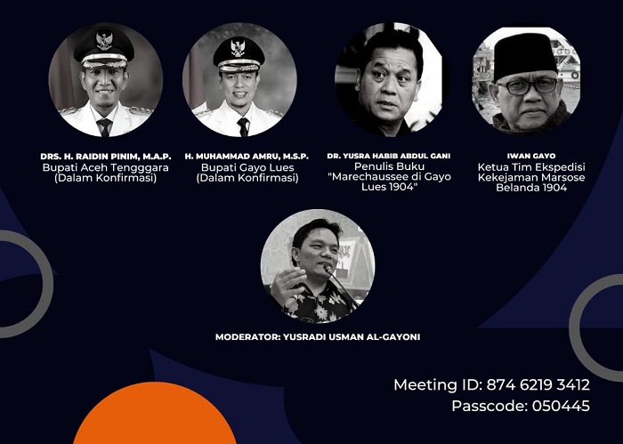 Bincang Sejarah, Mengenang 118 Tahun Pembantaian Rakyat Gayo Alas oleh Belanda