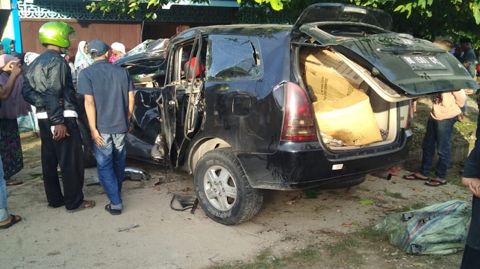 Kecelakaan Tunggal di Bakongan akibat Sopir Mengantuk, Satu Orang Meninggal Dunia