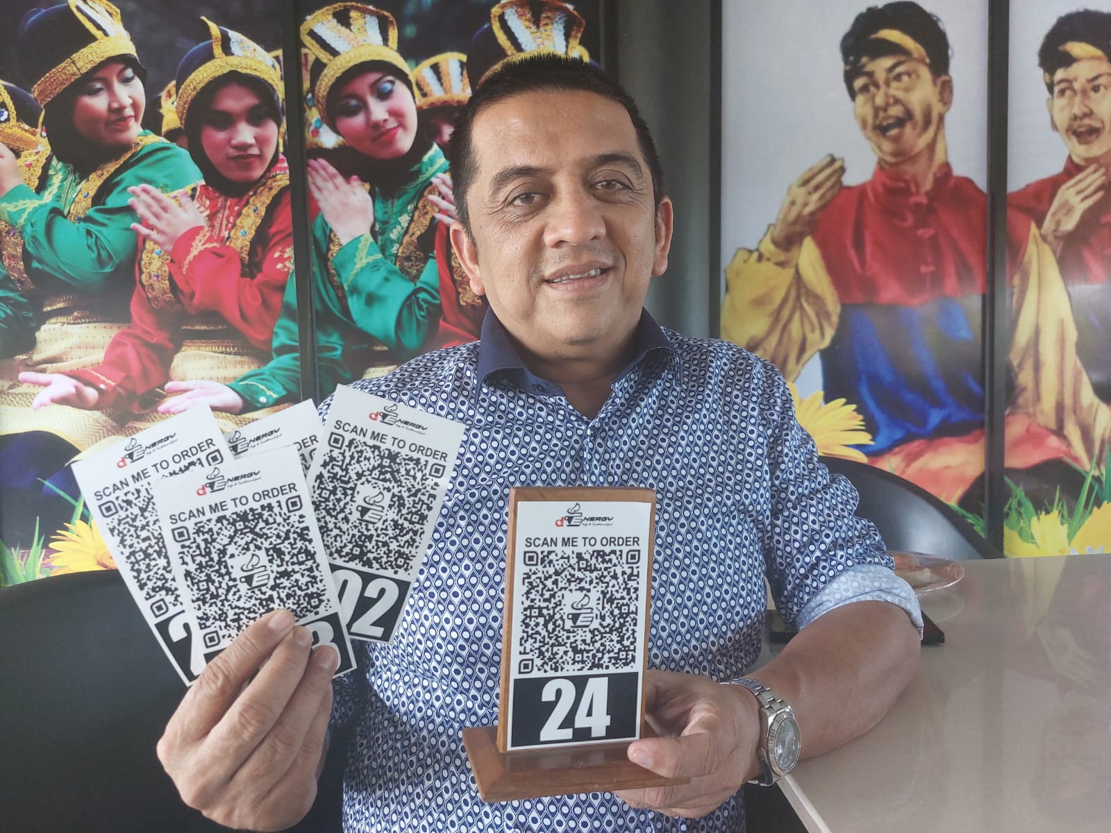 Terobosan Baru, Kini Pemesanan Makanan dan Minuman di D'Energy Cafe sudah bisa Pakai Barcode