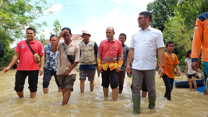 Anggota DPR RI Nasir Djamil Ikut Desak Pemerintah Aceh Perbaiki Tanggul di Tamiang, Sarankan Hal Ini
