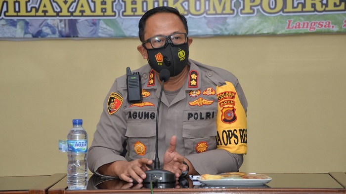 Polres Langsa Amankan 4 Preman Pemeras Sopir Truk