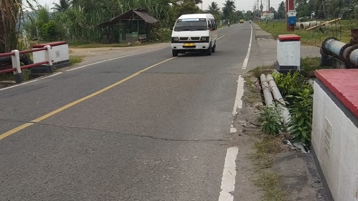Pagar Pengaman Jembatan yang Rusak Akibat Ditabrak Kendaraan, Sudah Setahun belum Diperbaiki