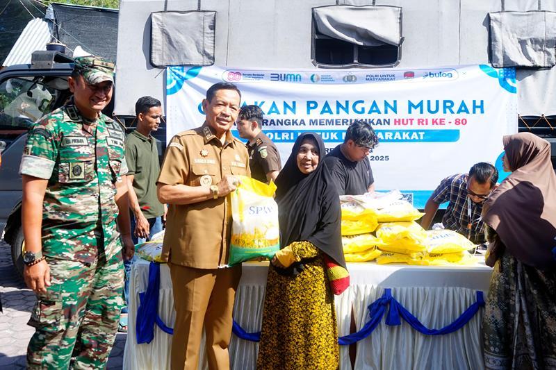 Gerakan Pangan Murah Digelar di Sabang, Jaga Stabilitas Harga dan Pasokan Pangan