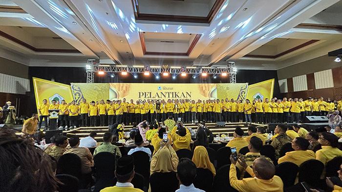 Bahlil Tiba-tiba Ditelpon Presiden saat Lantik Pengurus DPD Golkar Aceh - Serambinews.com