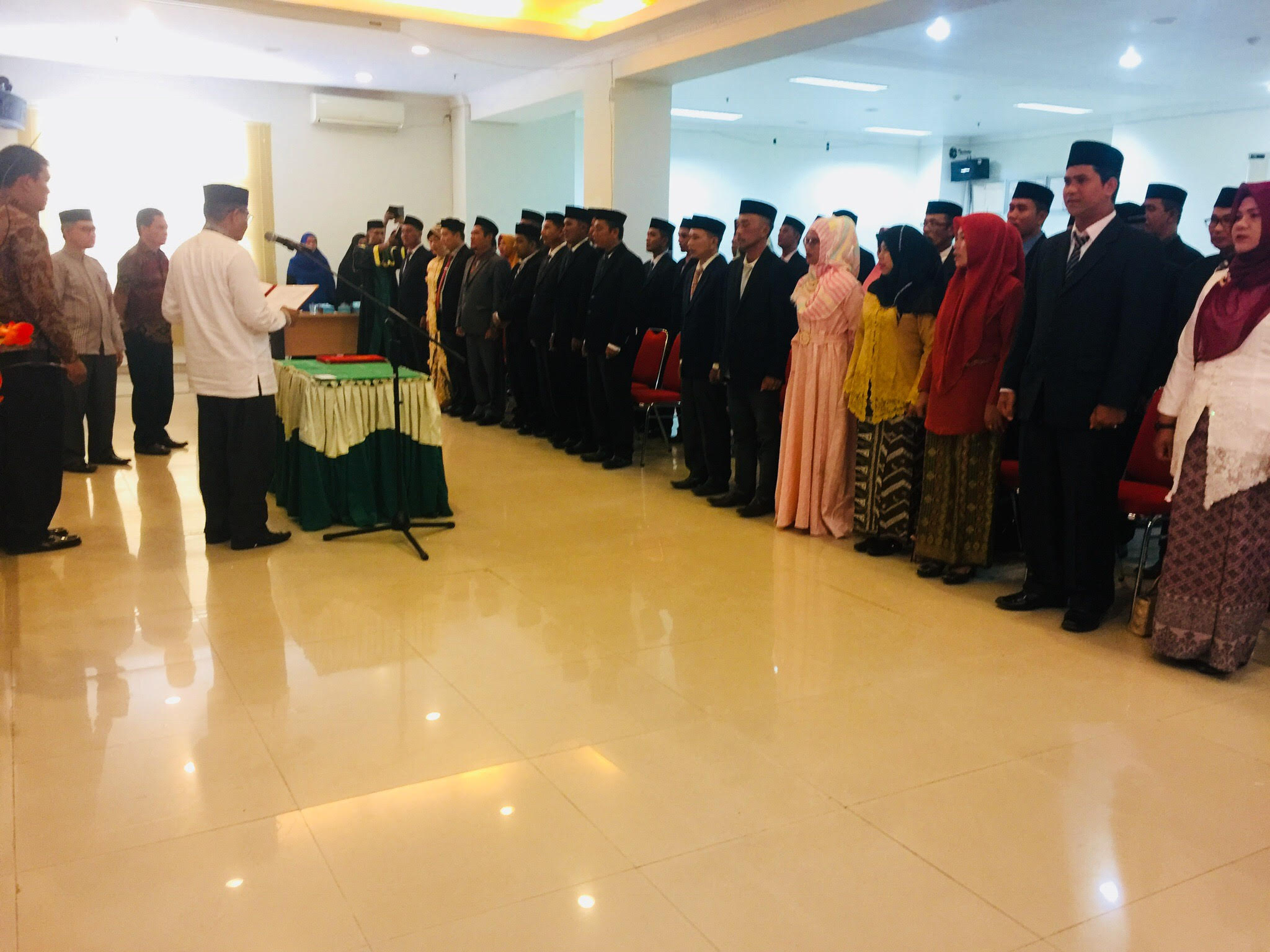 Bupati Simeulue Lantik 41 Pejabat Administrator dan Pengawas