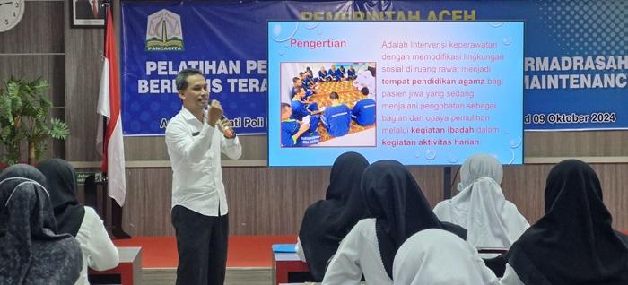 RSJ Aceh Luncurkan Layanan Bermadrasah, Rawatan dengan Pendekatan Religi, Berdoa Hingga Bershalawat
