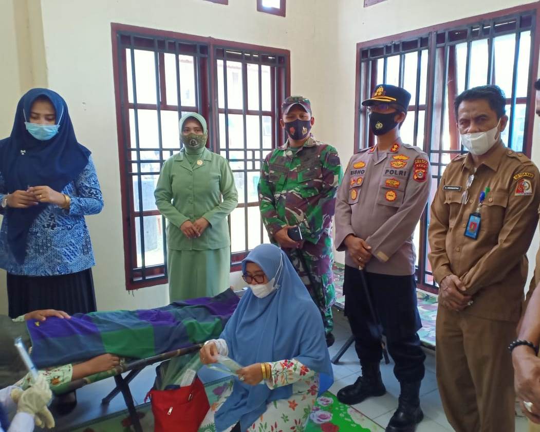 Kodim Nagan Raya Adakan Pelayanan KB dengan BKKBN